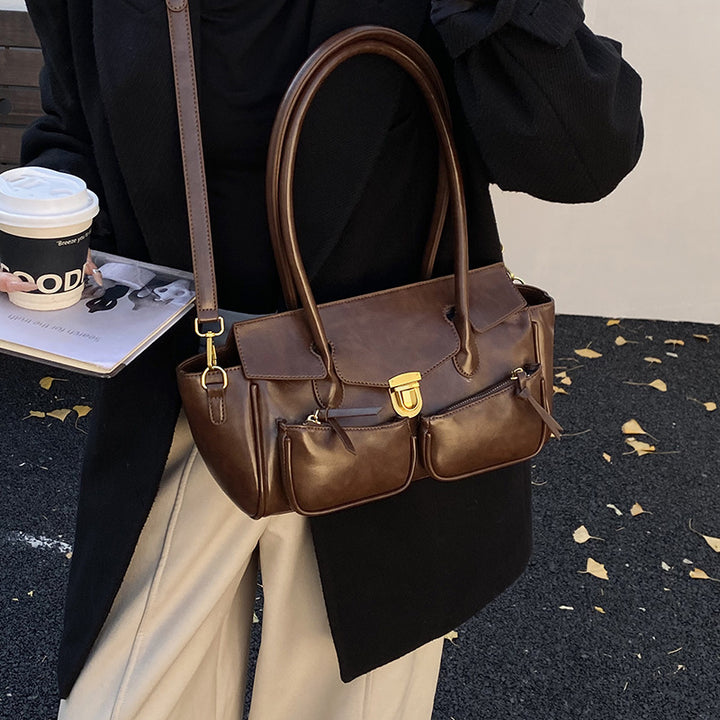 Damen Leder Handtasche Nord Taschen