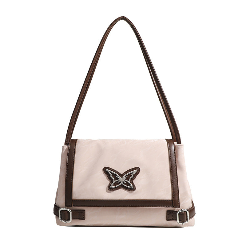 Damen Schultertasche mit elegantem Schmetterlingsmotiv und schickem Design Nord Taschen