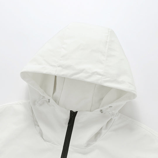 Herren Funktionale Windbreakerjacke mit hohem Kragen Nord Taschen