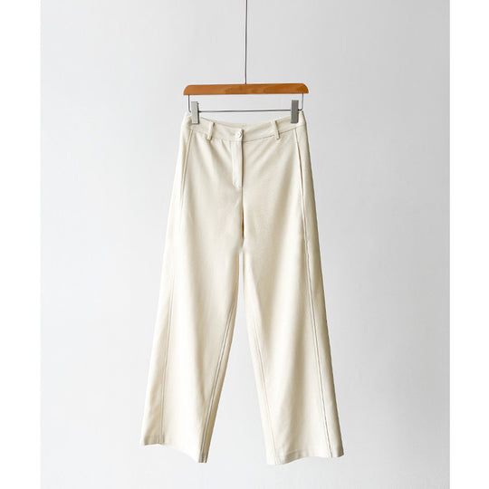 Damen Weit geschnittene elegante Trousers Nord Taschen