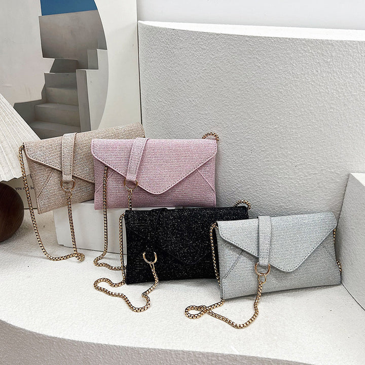 Damen elegante Clutch mit funkelndem Design Nord Taschen