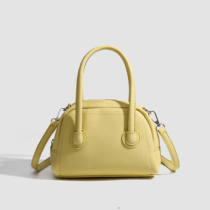 Damen strukturierte Handtasche mit abnehmbarem Schulterriemen Nord Taschen