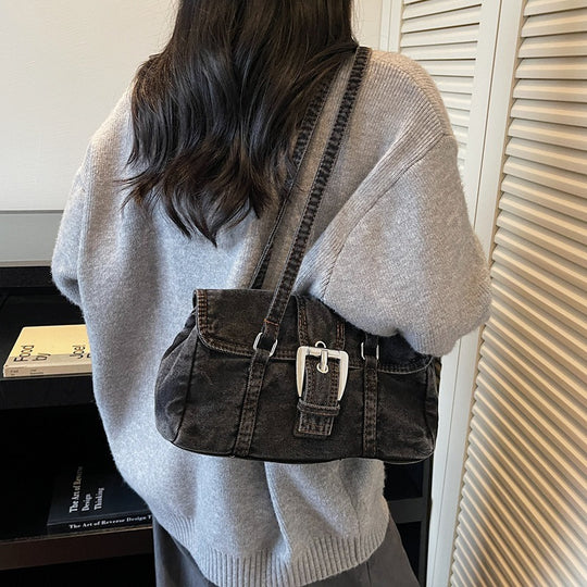 Damen Denim Handtasche Nord Taschen