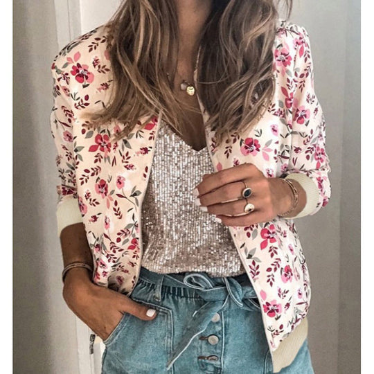 Nord Taschen | Stylische Blumenjacke