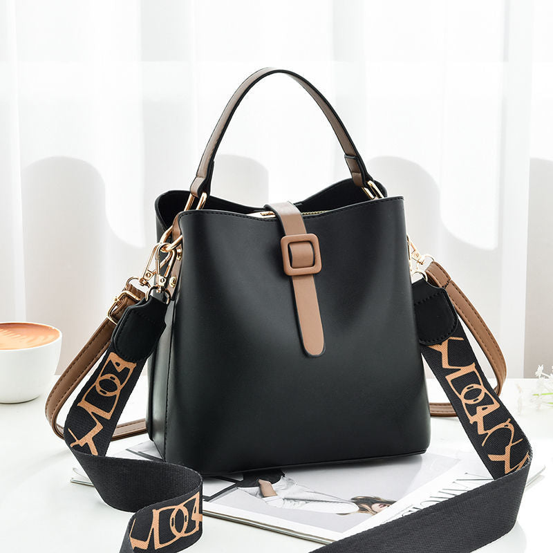 Damen stilvolle Handtasche mit verstellbarem Tragegurt Nord Taschen