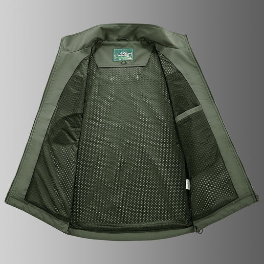 Herren Multifunktionale Outdoor-Weste Nord Taschen 1788242899