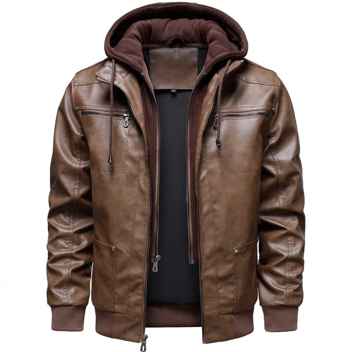 Lederjacke Herren Mit Kapuze