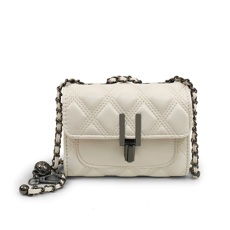Damen Mini-Clutch mit elegantem Kettenriemen und luxuriösem Steppmuster Nord Taschen
