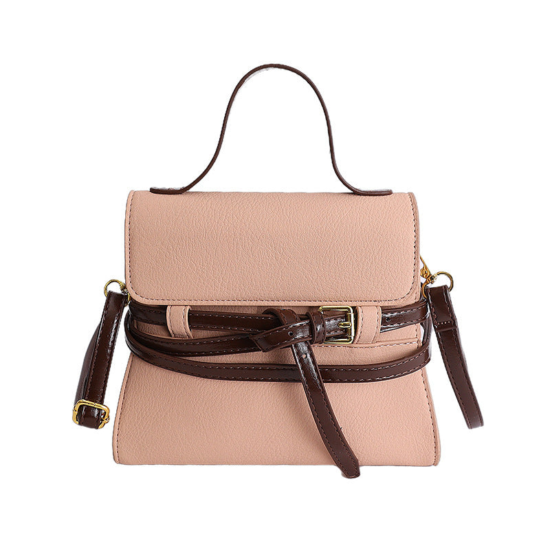 Damen Handtasche mit abnehmbarem Schultergurt und elegantem Gürtel Nord Taschen