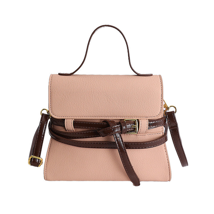 Damen Handtasche mit abnehmbarem Schultergurt und elegantem Gürtel Nord Taschen