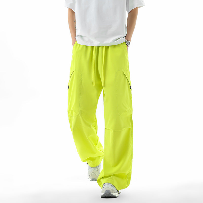 Herren Weite technische Cargo-Freizeithose mit Tunnelzug, Multifunktionstaschen & Outdoor‑Performance Nord Taschen