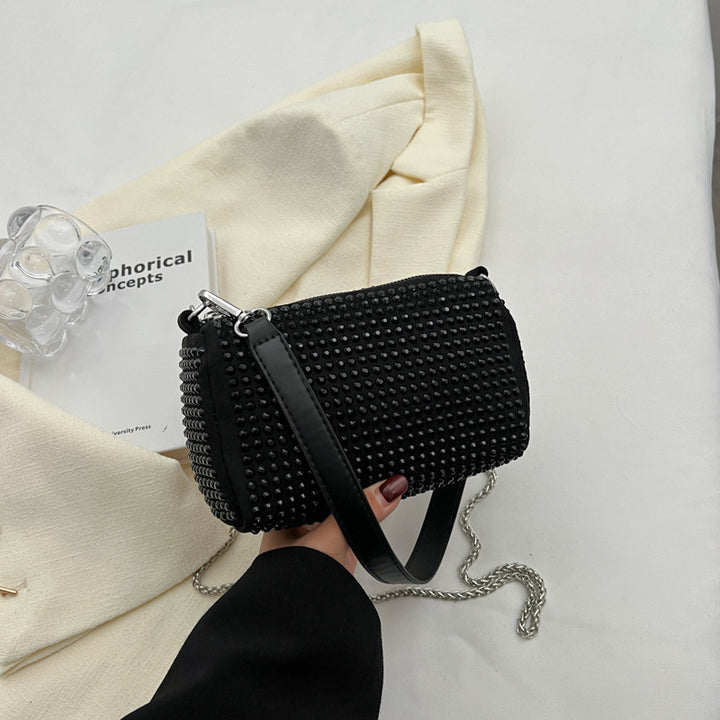 Damen Glamouröse Clutch mit Strassverzierung Nord Taschen