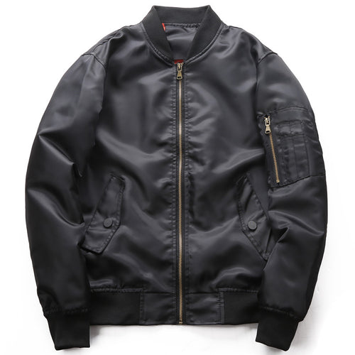 Herren leichter Nylon-Bomberjacke im Aviator-Utility-Stil Nord Taschen