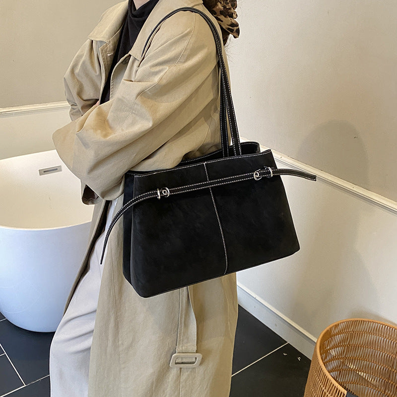 Damen Tote Bag aus hochwertigem Kunstleder mit elegantem Schulterriemen Nord Taschen