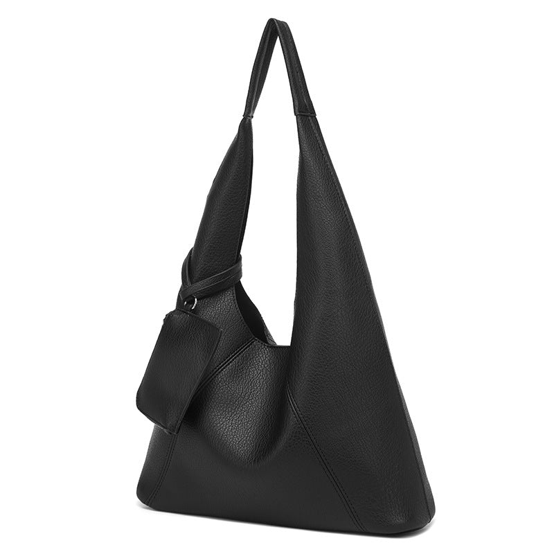 Damen Hobo-Tasche aus hochwertigem Kunstleder mit praktischen Außentaschen Nord Taschen