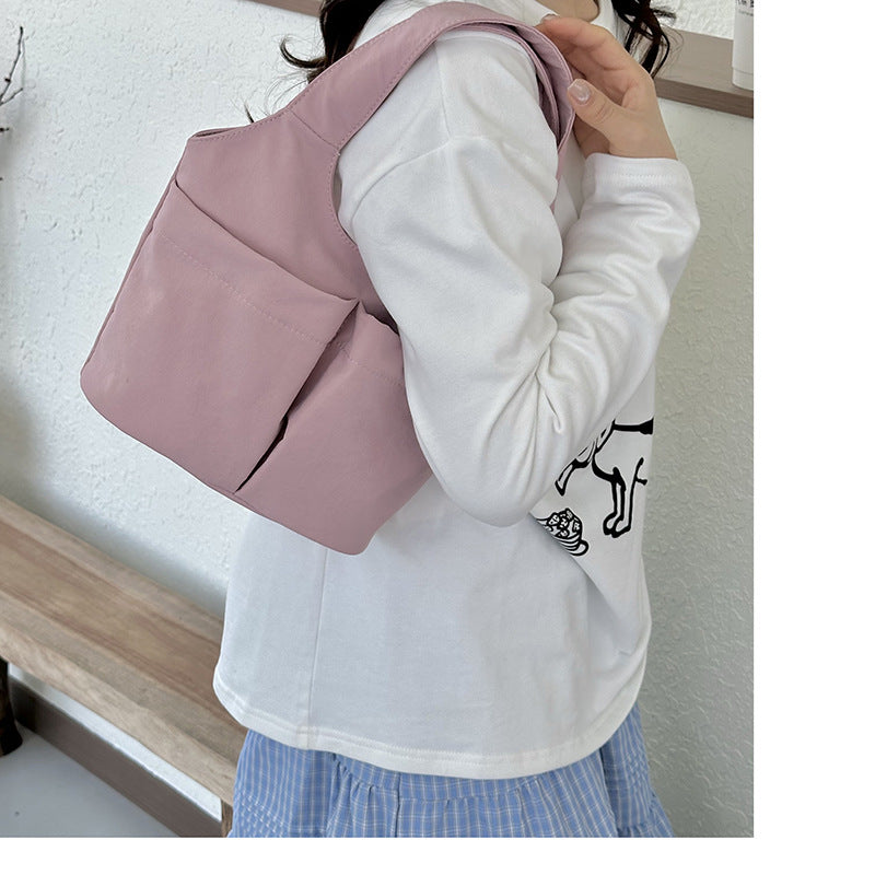 Damen Einkaufstasche mit stylischen Seitentaschen Nord Taschen