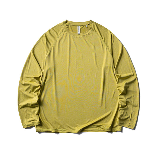 Unisex Langarmshirt aus leichtem Jersey mit Raglanärmeln Nord Taschen