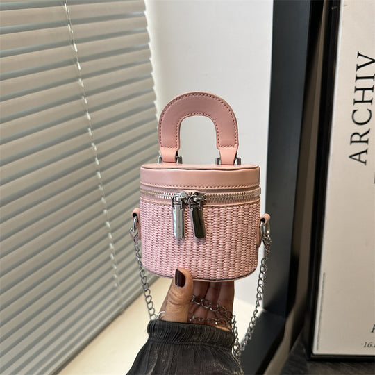 Damen Mini-Rucksackhandtasche mit elegantem Zipper und praktischem Tragegriff Nord Taschen