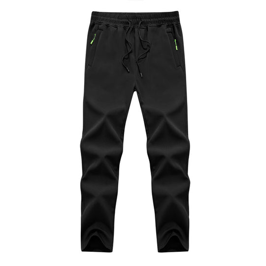 Herren Konisch zulaufende Tech-Jogginghose mit elastischem Bund, Reißverschlusstaschen und atmungsaktivem Funktionsmaterial Nord Taschen