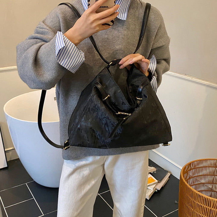 Damen schicke Schultertasche mit strukturiertem Design Nord Taschen