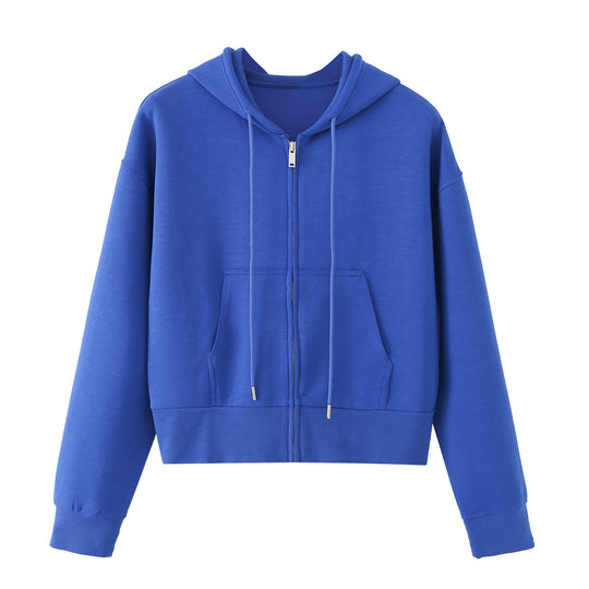 Damen Weite Jersey-Hose mit hohem Bund Tunnelzug und Pattentaschen Nord Taschen