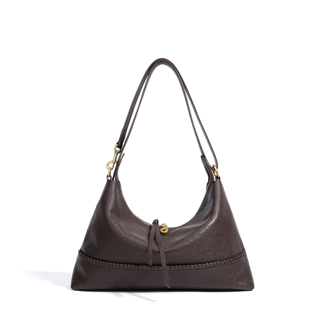 Damen Hobo-Tasche mit geflochtenem Detail Nord Taschen