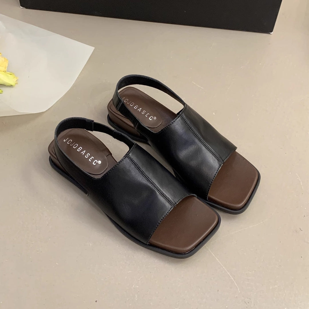 Damen elegante und bequeme Sandalen mit modischem Riemchen und ergonomischer Sohle