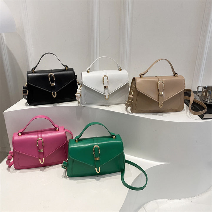 Damen Handtasche mit modernem Verschluss Nord Taschen