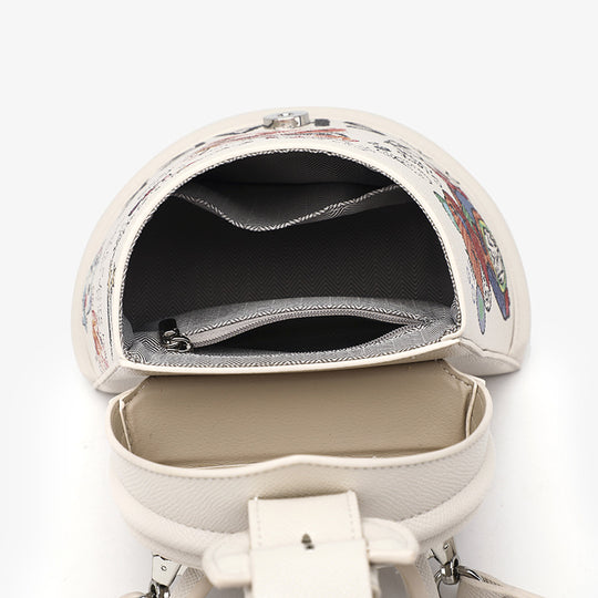 Damen Bucket Bag mit kreativem Kunstleder-Design und verstellbarem Schulterriemen Nord Taschen