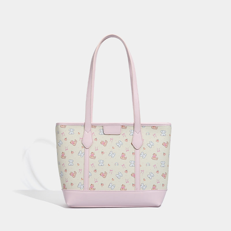 Damen Shopper-Tasche mit verspieltem Motiv Nord Taschen