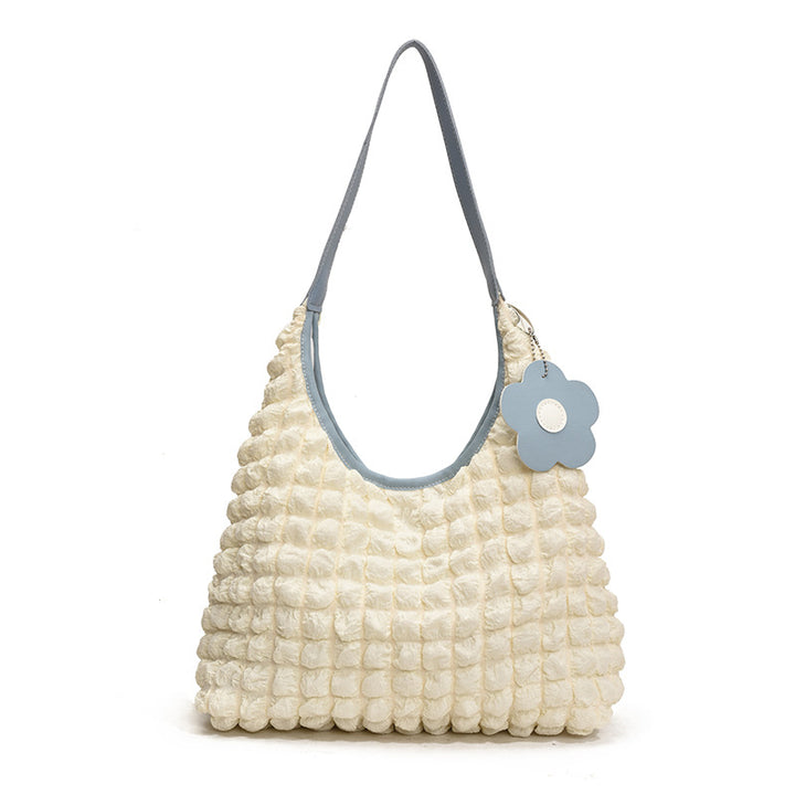 Damen Hobo-Tasche aus strukturiertem Material mit praktischen Fächern Nord Taschen