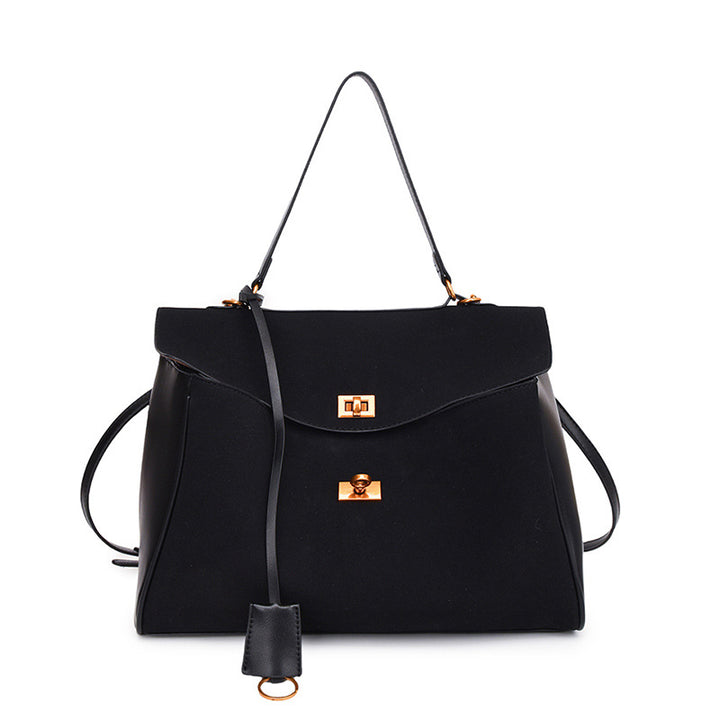 Damen elegante Umhängetasche mit schickem Klappverschluss | Nord Taschen