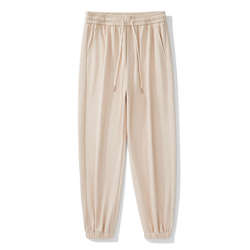 Herren Locker sitzende Sweatpants mit Elastikbund, Tunnelzug und Saumbündchen Nord Taschen
