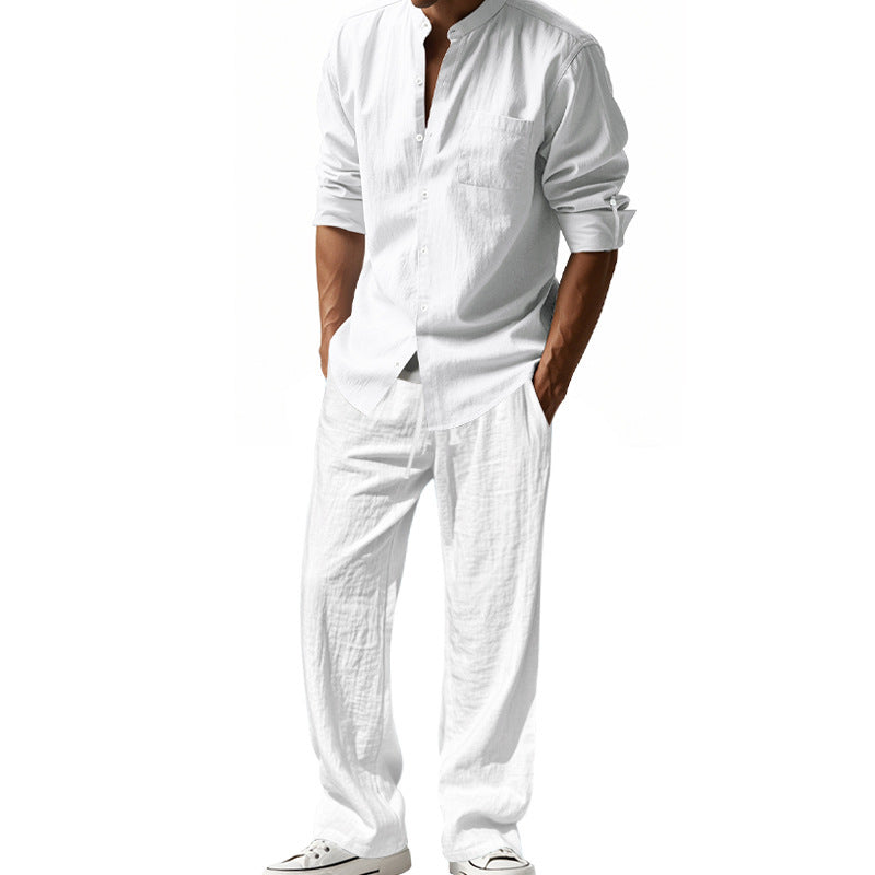 Herren lässiges Oberteil und lockere Hose Set