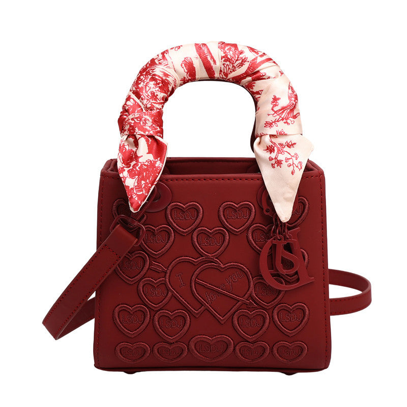 Damen Designer-Handtasche mit modischem Schalgriff Nord Taschen