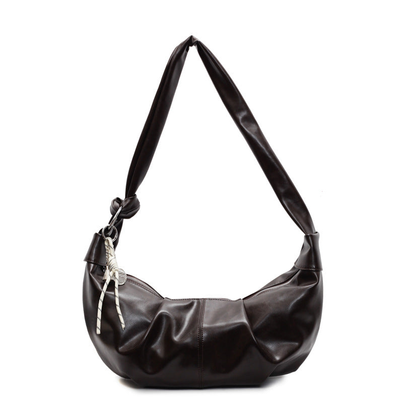 Damen Hobo-Tasche aus weichem, strukturiertem Kunstleder mit modernem Design Nord Taschen
