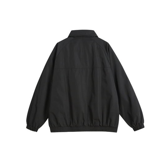 Unisex Boxy-Übergangsblouson mit Stehkragen und elastischem Saum Nord Taschen