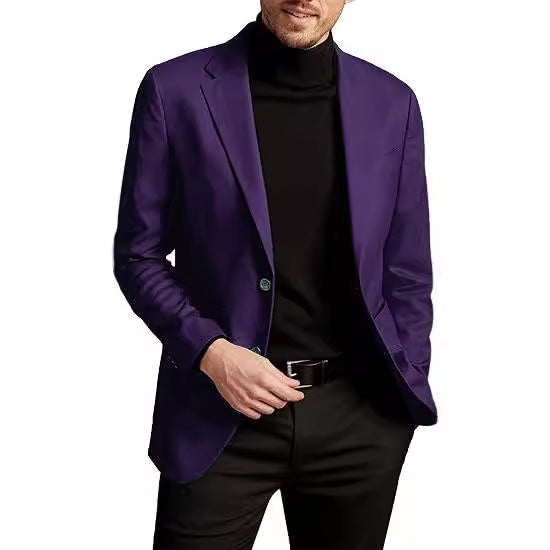 Herren eleganter Blazer mit modernem Schnitt und praktischen Taschen
