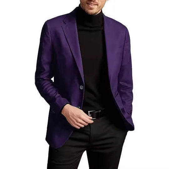 Herren eleganter Blazer mit modernem Schnitt und praktischen Taschen