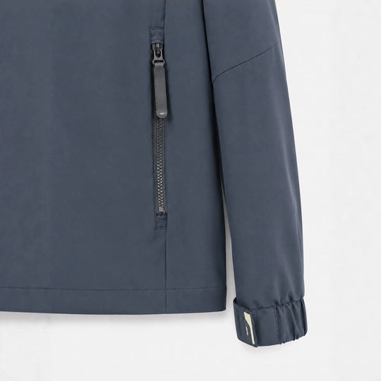 Herren Leichte wasserabweisende Kapuzen‑Softshelljacke mit Reißverschlusstaschen Nord Taschen
