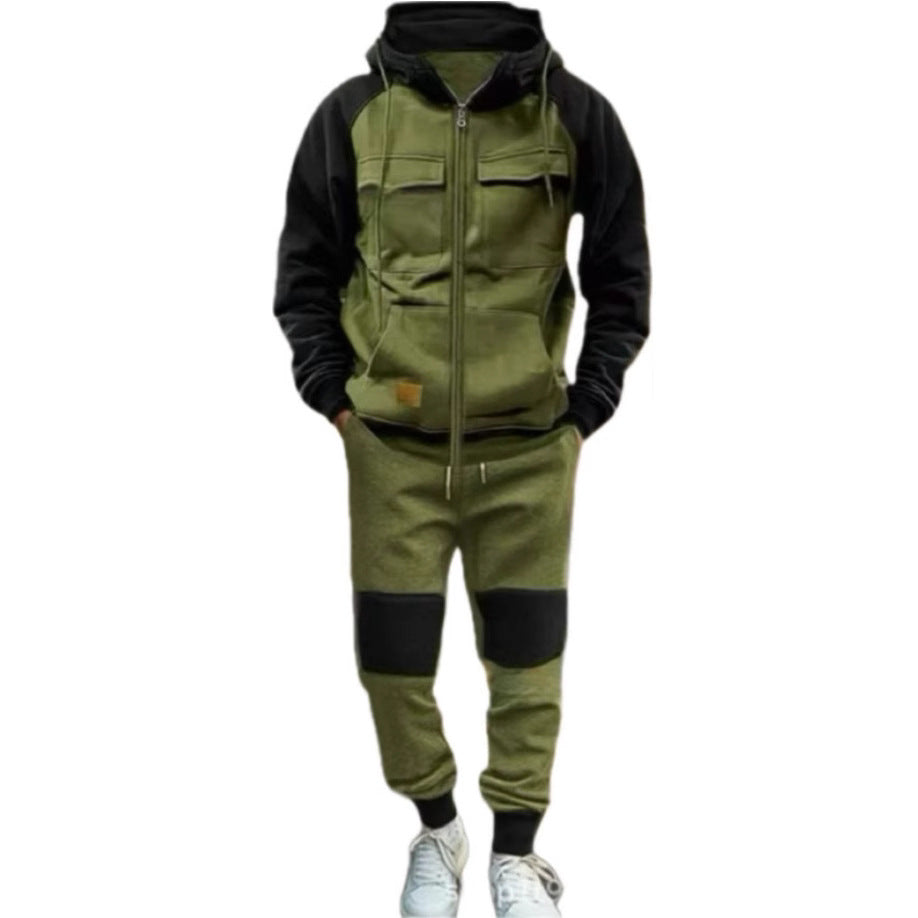 Herren funktionaler Freizeitanzug mit praktischen Taschen Nord Taschen