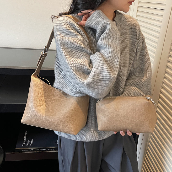Damen Hobo-Tasche aus geschmeidigem Kunstleder mit elegantem Design Nord Taschen
