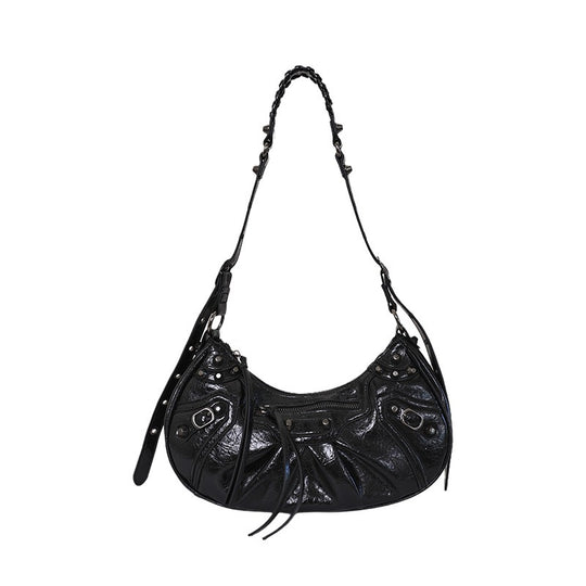 Damen Hobo-Tasche mit luxuriösen, dekorativen Details und einzigartigen Anhängern Nord Taschen