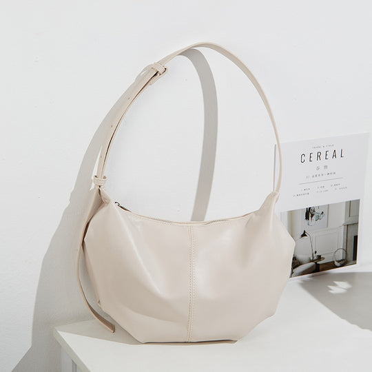 Damen Hobo-Tasche mit eleganter, weicher Kunstleder-Oberfläche und praktischem Tragegurt Nord Taschen