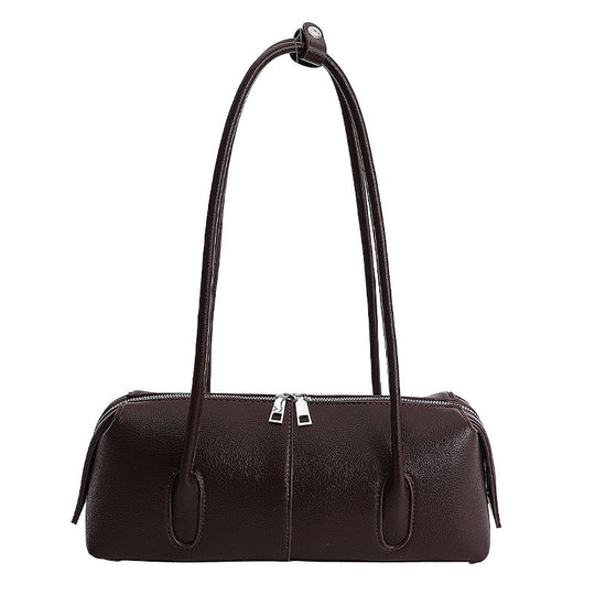 Damen elegante Umhängetasche mit doppeltem Reißverschluss und praktischen Details Nord Taschen
