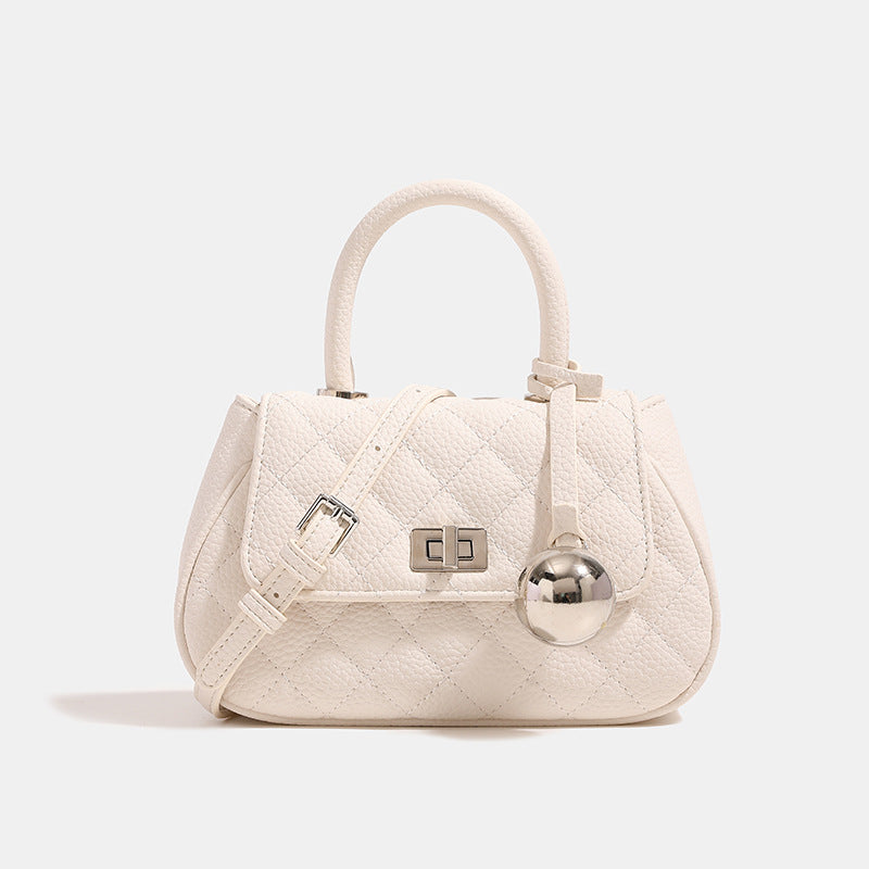 Damen modische Handtasche mit sanfter Struktur und glänzenden Akzenten Nord Taschen