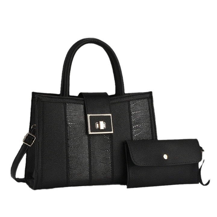 Damen elegante Handtasche mit praktischen Fächern Nord Taschen
