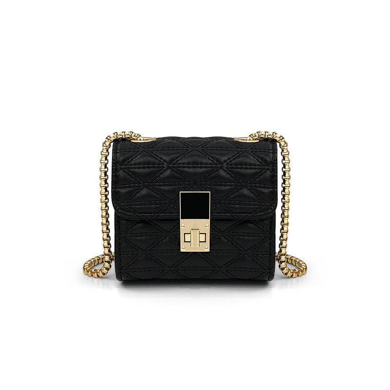 Damen Mini-Umhängetasche mit klarem Design und elegantem Kettenriemen Nord Taschen