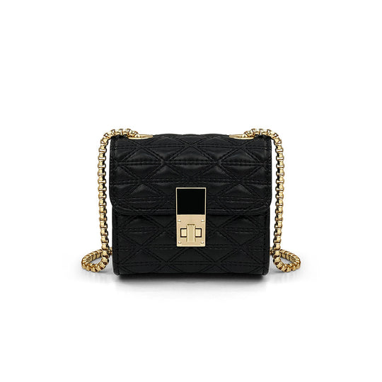 Damen Mini-Umhängetasche mit klarem Design und elegantem Kettenriemen Nord Taschen