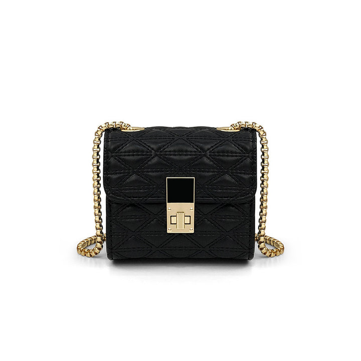 Damen Mini-Umhängetasche mit klarem Design und elegantem Kettenriemen Nord Taschen